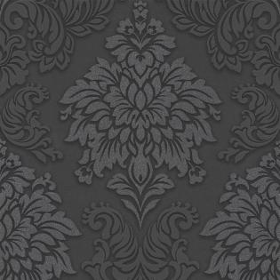 Tapeta AS Creation Metropolitan Stories 36898-4 ornamenty czarne brokat