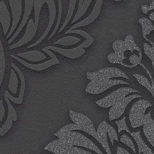 Tapeta AS Creation Metropolitan Stories 36898-4 ornamenty czarne brokat