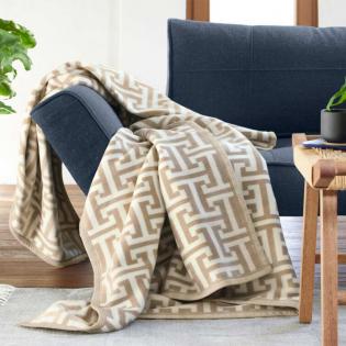 Koc Ibena Cambridge 2336-300 beżowy 150x200