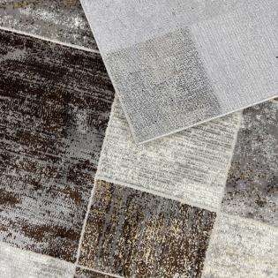 Dywan Modena 5321 kostka brązowa