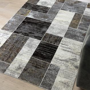 Dywan Modena 5321 kostka brązowa