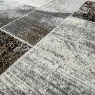 Dywan Modena 5321 kostka brązowa