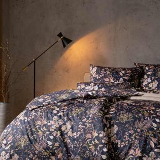 Pościel Estella Mirella DD 7924/625 mako satyna granatowa