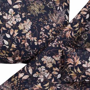 Pościel Estella Mirella DD 7924/625 mako satyna granatowa