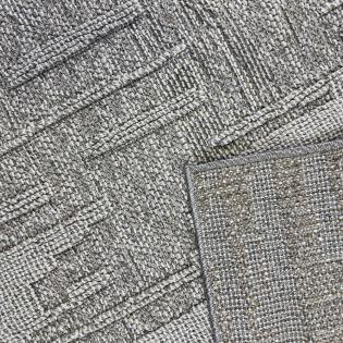 Dywan sznurkowy Costa 26 nowoczesny na balkon szary