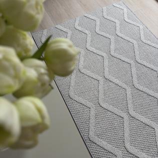 Dywan sznurkowy Costa 28 szary geometryczny