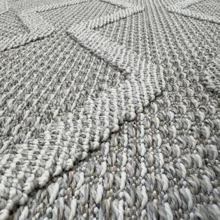 Dywan sznurkowy Costa 28 szary geometryczny