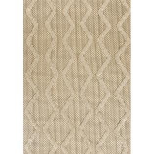 Dywan sznurkowy Costa 28 beżowy geometryczny