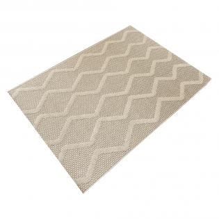 Dywan sznurkowy Costa 28 beżowy geometryczny