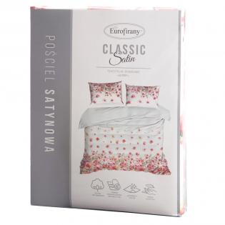 Pościel Eurofirany Classic Satin Spring 01 satyna kolorowe kwiaty