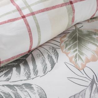 Pościel Eurofirany Classic Renforce Deluxe Sara 26 bawełniana delikatne liście