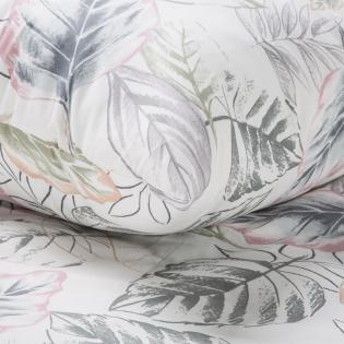 Pościel Eurofirany Classic Renforce Deluxe Sara 26 bawełniana delikatne liście