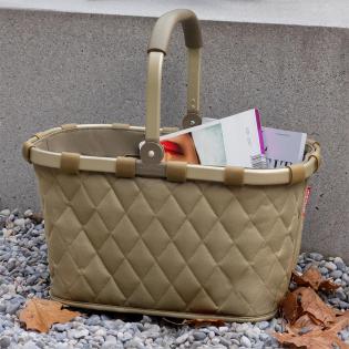 Koszyk na zakupy Reisenthel carrybag frame rhombus olive