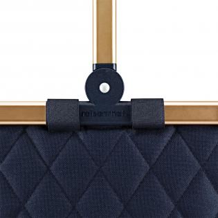 Koszyk na zakupy Reisenthel carrybag frame rhombus midnight gold