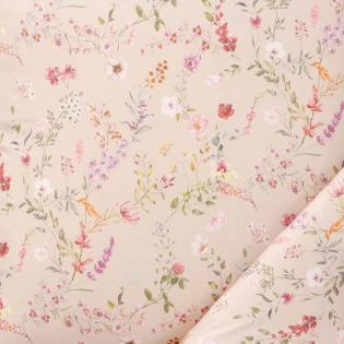 Pościel Estella Dilara 7937/200 mako satyna drobne kwiaty