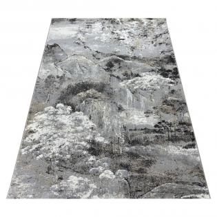 Dywan Ragolle Argentum 63910 9293 abstrakcyjny szary