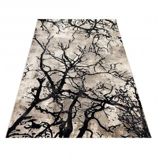 Dywan Studio 601 beżowo-czarny