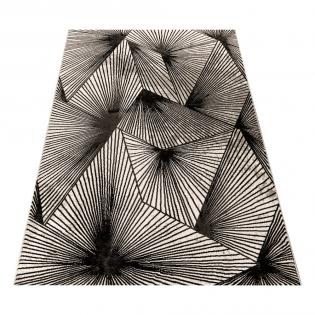 Dywan Studio 840 beżowo-czarny