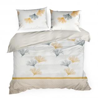 Pościel Eurofirany Design 91 Lea 07 liście miłorzębu