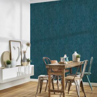 Tapeta AS Creation Trendwall II 38044-5 imitacja tynku turkusowa