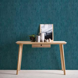 Tapeta AS Creation Trendwall II 38044-5 imitacja tynku turkusowa