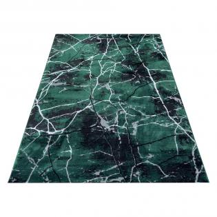 Dywan Diamond K8716Z marmur butelkowa zieleń