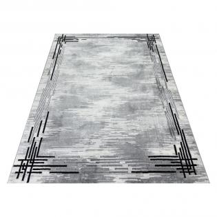 Dywan Diamond K8778S srebrna ramka