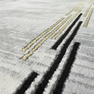 Dywan Diamond K8778G złota ramka