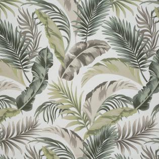 Pościel Eurofirany Classic Renforce Deluxe Sara 22 bawełniana tropikalne liście zielone