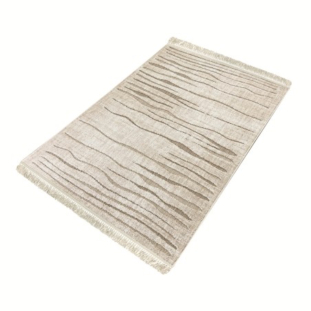 Dywan sznurkowy Benita 0G099A beżowy z frędzlami