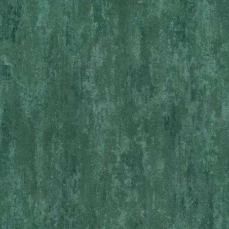 Tapeta AS Creation 38044-4 w kolorze butelkowej zieleni. Wzór imitacja tynku, betonu.