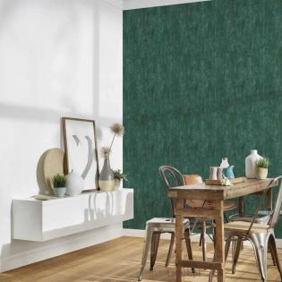 Tapeta AS Creation Trendwall II 38044-4 imitacja tynku butelkowa zieleń