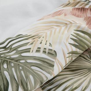 Pościel Eurofirany Classic Satin Spring 29 egzotyczne liście