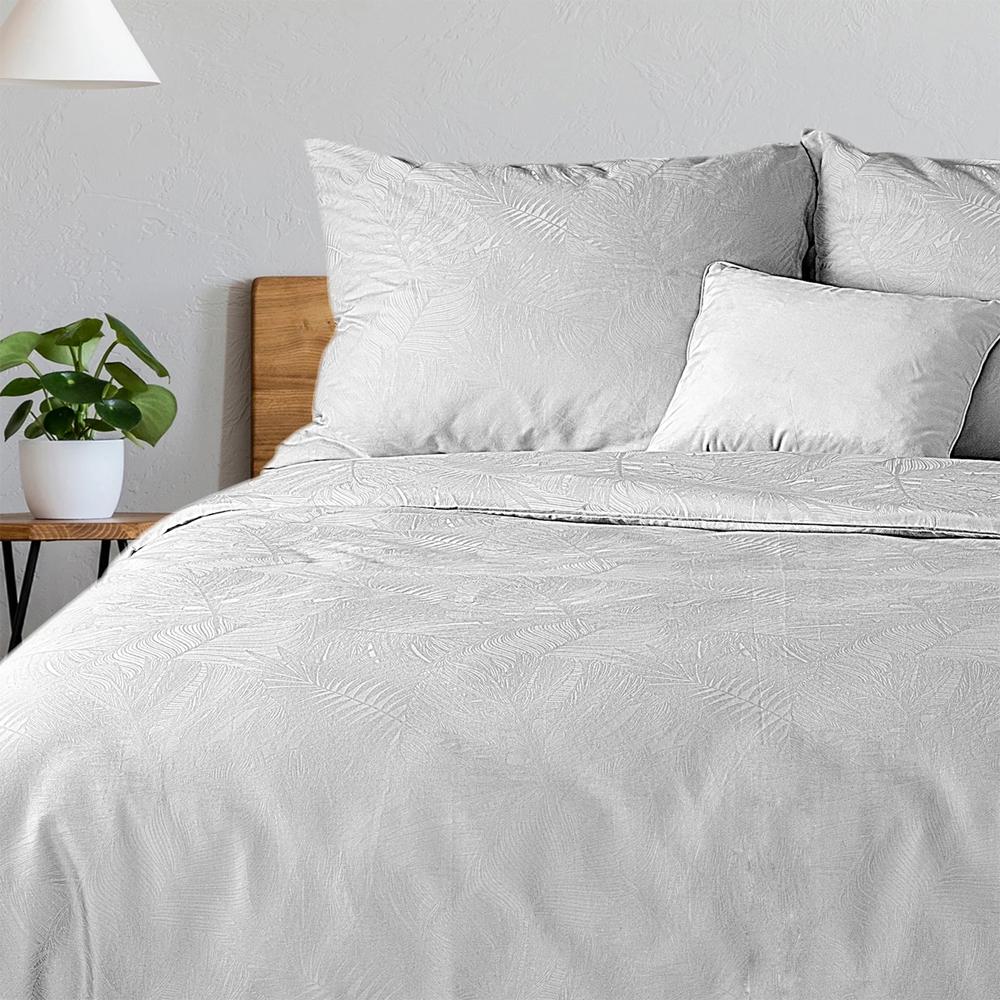 Pościel Eurofirany Premium Damask 01 b bawełniana z adamaszku biała