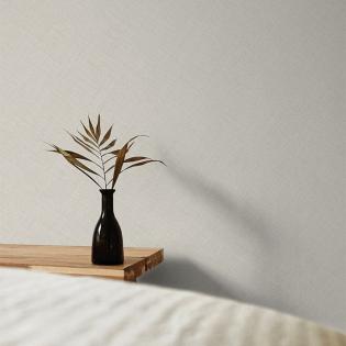 Tapeta Grandeco Maison MN1001 tło strukturalne len beżowe