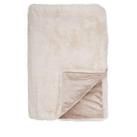 Koc futrzany Joop Smooth 70692 001 biały 130x170cm