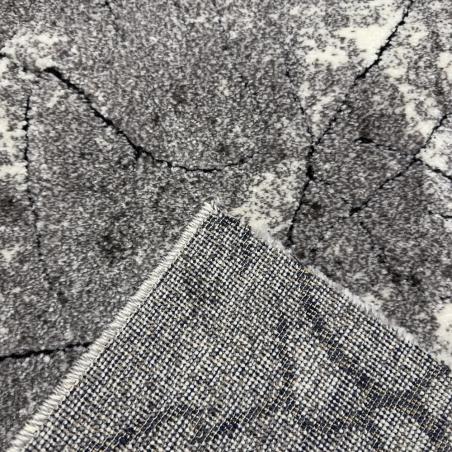 Chodnik dywanowy nowoczesny Miami 129 pień szary