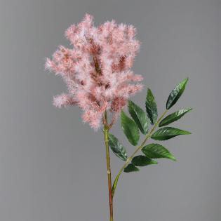 Kwiat dekoracyjny Tawułka różowa 45cm