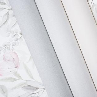 Tapeta Sintra Spring 529409 delikatne motyle liście szare