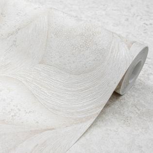 Tapeta Sintra River 526828 geometryczna fale beżowe