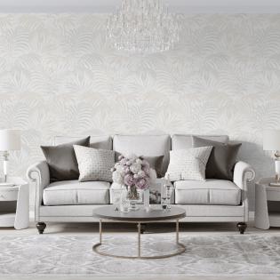 Tapeta Sintra Selva 454008 duże gęste liście palmy