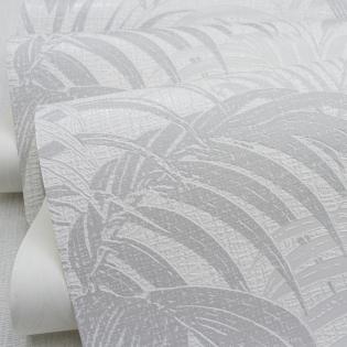 Tapeta Sintra Selva 454022 liście palmy szare