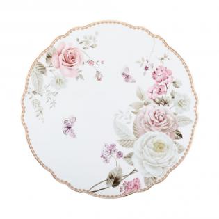 Villa Italia Margaret Patera do ciasta 30cm kwiaty i motyle