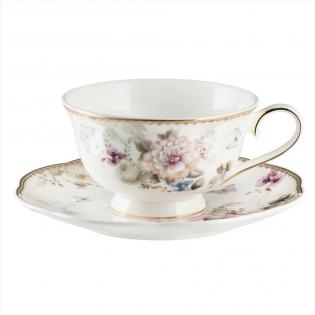 Villa Italia Isabelle Filiżanka ze spodkiem do herbaty 220ml kwiaty
