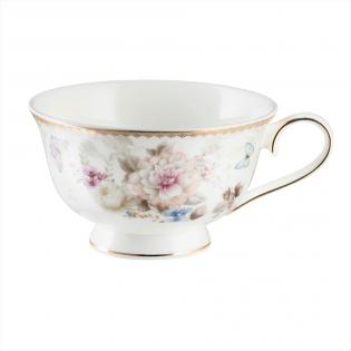 Villa Italia Isabelle Filiżanka ze spodkiem do herbaty 220ml kwiaty