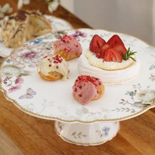 Villa Italia Isabelle Patera do ciasta 30cm kwiaty