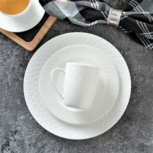 Villa Italia Roma white Kubek porcelanowy 350 ml biały