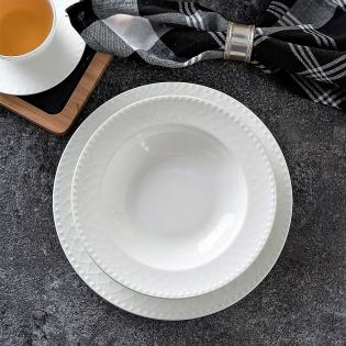 Villa Italia Roma white Serwis obiadowy dla 6 osób 20 elementów