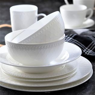 Villa Italia Roma white Salaterka 23cm biała