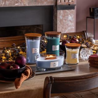 Woodwick Hypnoflora świeca zapachowa duża z drewnianym knotem